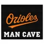 Fan Mats Baltimore Orioles Man Cave Tailgater Rug - 5Ft. X 6Ft.