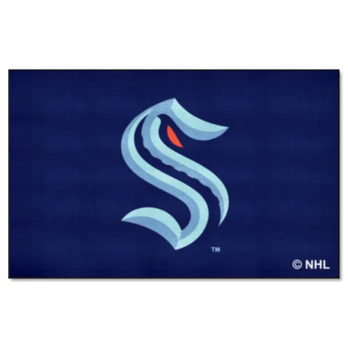 Fan Mats Seattle Kraken Ulti-Mat Rug - 5Ft. X 8Ft.