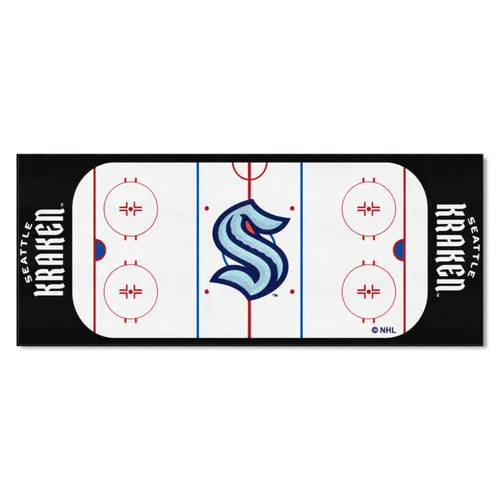 Fan Mats Seattle Kraken Rink Runner - 30In. X 72In.