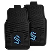 Fan Mats Seattle Kraken Heavy Duty Car Mat Set - 2 Pieces