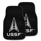 Fan Mats U.S. Space Force Carpet Car Mat Set - 2 Pieces