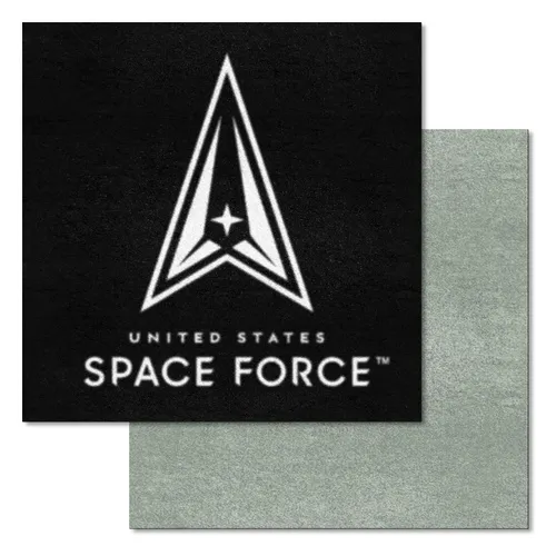 Fan Mats U.S. Space Force Team Carpet Tiles - 45 Sq Ft.