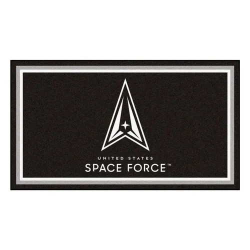 Fan Mats U.S. Space Force 3Ft. X 5Ft. Plush Area Rug