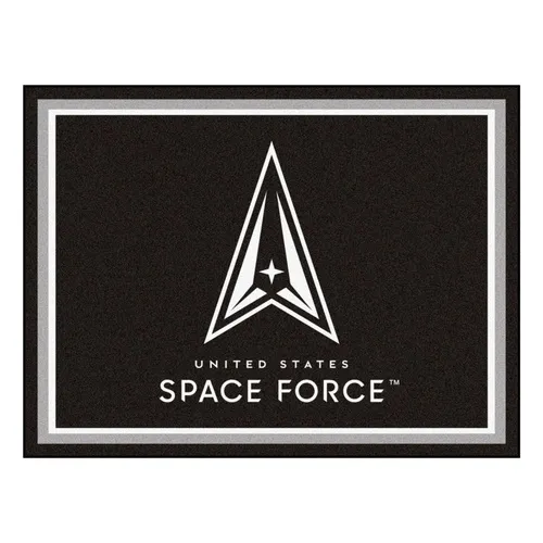 Fan Mats U.S. Space Force 8Ft. X 10 Ft. Plush Area Rug