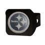 Fan Mats Pittsburgh Steelers Black Metal Hitch Cover With Metal Chrome 3D Emblem