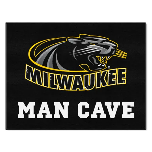 Fan Mats Wisconsin-Milwaukee Panthers Man Cave Starter Accent Rug - 19In. X 30In.