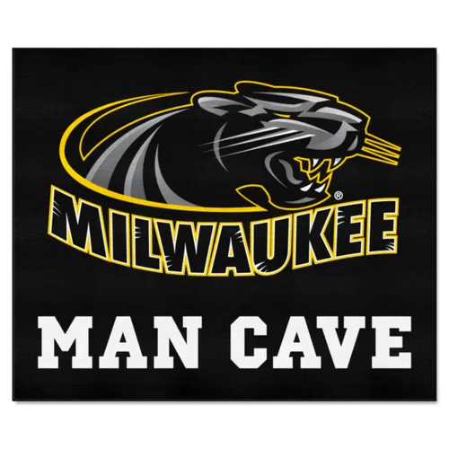 Fan Mats Wisconsin-Milwaukee Panthers Man Cave Tailgater Rug - 5Ft. X 6Ft.