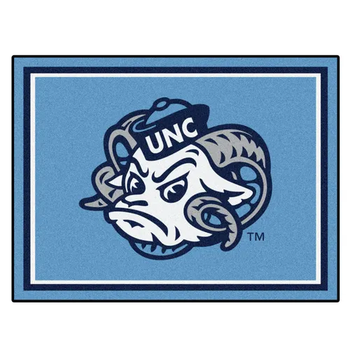 Fan Mats North Carolina Tar Heels 8Ft. X 10 Ft. Plush Area Rug