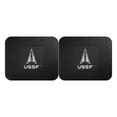 Fan Mats U.S. Space Force Back Seat Car Utility Mats - 2 Piece Set