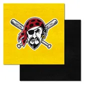 Fan Mats Pittsburgh Pirates Team Carpet Tiles - 45 Sq Ft.