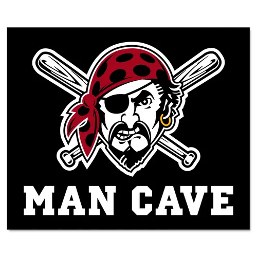 Fan Mats Pittsburgh Pirates Man Cave Tailgater Rug - 5Ft. X 6Ft.