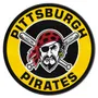 Fan Mats Pittsburgh Pirates Roundel Rug - 27In. Diameter