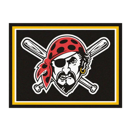 Fan Mats Pittsburgh Pirates 8Ft. X 10 Ft. Plush Area Rug