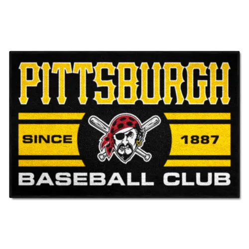 Fan Mats Pittsburgh Pirates Starter Accent Rug - 19In. X 30In. Uniform Design