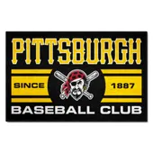 Fan Mats Pittsburgh Pirates Starter Accent Rug - 19In. X 30In. Uniform Design