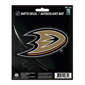 Fan Mats Anaheim Ducks Matte Decal Sticker