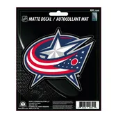 Fan Mats Columbus Blue Jackets Matte Decal Sticker