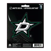 Fan Mats Dallas Stars Matte Decal Sticker