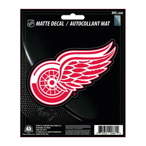Fan Mats Detroit Red Wings Matte Decal Sticker