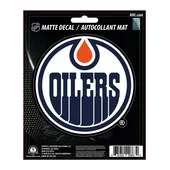 Fan Mats Edmonton Oilers Matte Decal Sticker