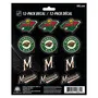 Fan Mats Minnesota Wild 12 Count Mini Decal Sticker Pack