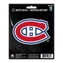 Fan Mats Montreal Canadiens Matte Decal Sticker