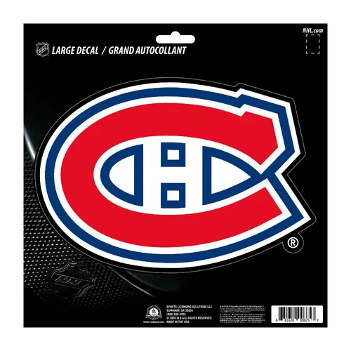 Fan Mats Montreal Canadiens Large Decal Sticker