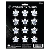 Fan Mats Toronto Maple Leafs 12 Count Mini Decal Sticker Pack