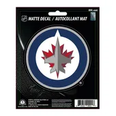 Fan Mats Winnipeg Jets Matte Decal Sticker