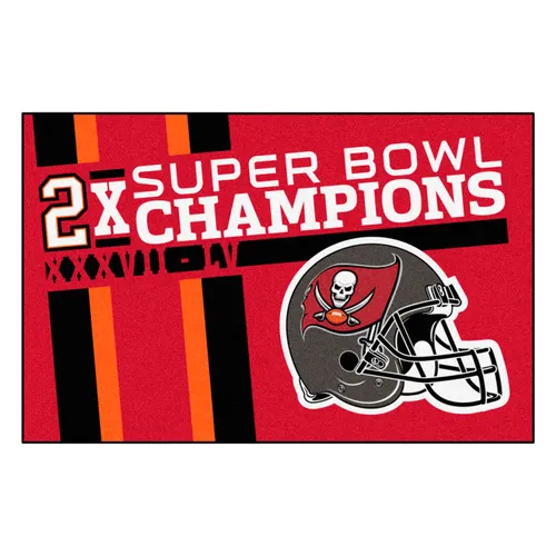 Fan Mats Tampa Bay Buccaneers Dynasty Starter Accent Rug - 19In. X 30In.