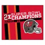 Fan Mats Tampa Bay Buccaneers Dynasty Tailgater Rug - 5Ft. X 6Ft.
