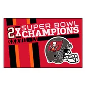 Fan Mats Tampa Bay Buccaneers Dynasty Ultimat Rug - 5Ft. X 8Ft.