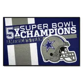 Fan Mats Dallas Cowboys Dynasty Starter Accent Rug - 19In. X 30In.