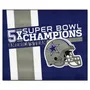 Fan Mats Dallas Cowboys Dynasty Tailgater Rug - 5Ft. X 6Ft.