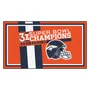 Fan Mats Denver Broncos Dynasty 3Ft. X 5Ft. Plush Area Rug