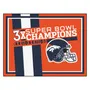 Fan Mats Denver Broncos Dynasty 8Ft. X 10Ft. Plush Area Rug