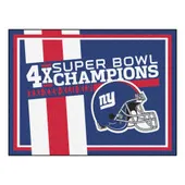 Fan Mats New York Giants Dynasty 8Ft. X 10Ft. Plush Area Rug