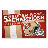 Fan Mats San Francisco 49Ers Dynasty Starter Accent Rug - 19In. X 30In.