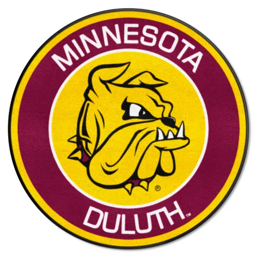 Fan Mats Minnesota-Duluth Bulldogs Roundel Rug - 27In. Diameter