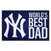 Fan Mats New York Yankees Starter Accent Rug - 19In. X 30In. World's Best Dad Starter Mat