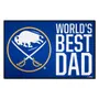 Fan Mats Buffalo Sabres Starter Accent Rug - 19In. X 30In. World's Best Dad Starter Mat