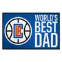 Fan Mats Los Angeles Clippers Starter Accent Rug - 19In. X 30In. World's Best Dad Starter Mat