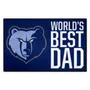 Fan Mats Memphis Grizzlies Starter Accent Rug - 19In. X 30In. World's Best Dad Starter Mat