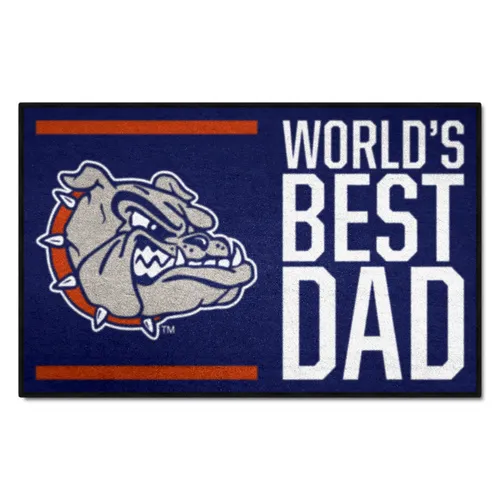 Fan Mats Gonzaga Bulldogs Starter Accent Rug - 19In. X 30In. World's Best Dad Starter Mat