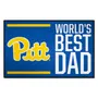 Fan Mats Pitt Panthers Starter Accent Rug - 19In. X 30In. World's Best Dad Starter Mat
