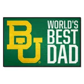 Fan Mats Baylor Bears Starter Accent Rug - 19In. X 30In. World's Best Dad Starter Mat