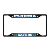 Fan Mats Florida Gators Metal License Plate Frame Black Finish