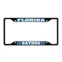 Fan Mats Florida Gators Metal License Plate Frame Black Finish