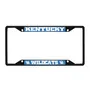 Fan Mats Kentucky Wildcats Metal License Plate Frame Black Finish