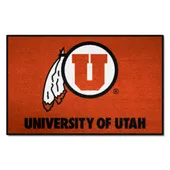 Fan Mats Utah Utes Starter Accent Rug - 19In. X 30In.